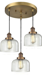 Large Bell 3 Light Multi-Pendant (3442|211/3-BB-G72)