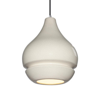 Arabesque 1-Light Pendant (254|CER-6400-CRK-CROM-BKCD)