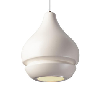 Arabesque 1-Light Pendant (254|CER-6400-MAT-DBRZ-WTCD)