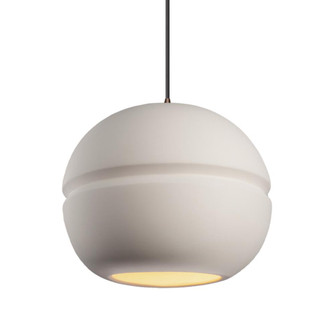 Large Sphere 1-Light Pendant (254|CER-6415-BIS-DBRZ-WTCD)