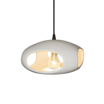 Punch 1-Light Pendant (254|CER-6440-MAT-DBRZ-BKCD)