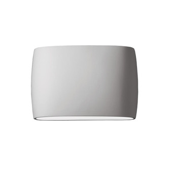 Wide ADA Large Oval Wall Sconce - Closed Top (254|CER-8898-BIS)