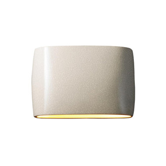 Wide ADA Large Oval Wall Sconce - Closed Top (254|CER-8898-CRK)