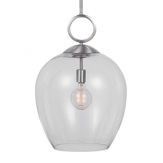 Uttermost Calix Nickel 1 Light Glass Pendant (85|22169)