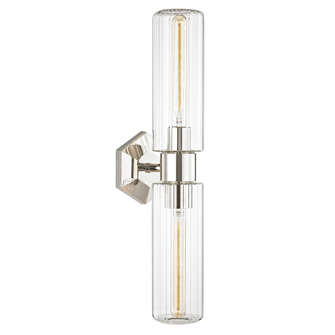 2 LIGHT WALL SCONCE (57|5124-PN)