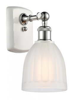 Brookfield - 1 Light - 6 inch - White Polished Chrome - Sconce (3442|516-1W-WPC-G441)