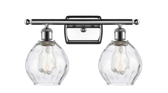 Waverly - 2 Light - 16 inch - Polished Chrome - Bath Vanity Light (3442|516-2W-PC-G362)