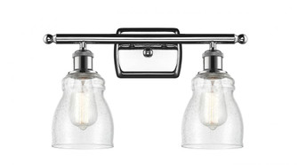 Ellery - 2 Light - 15 inch - Polished Chrome - Bath Vanity Light (3442|516-2W-PC-G394)