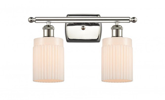 Hadley - 2 Light - 15 inch - Polished Nickel - Bath Vanity Light (3442|516-2W-PN-G341)