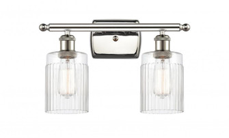 Hadley - 2 Light - 15 inch - Polished Nickel - Bath Vanity Light (3442|516-2W-PN-G342-LED)