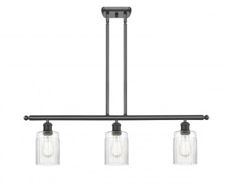 Hadley - 3 Light - 36 inch - Matte Black - Stem hung - Island Light (3442|516-3I-BK-G342)