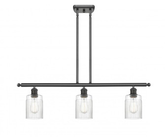 Hadley - 3 Light - 36 inch - Oil Rubbed Bronze - Stem hung - Island Light (3442|516-3I-OB-G342-LED)