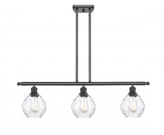 Waverly - 3 Light - 36 inch - Oil Rubbed Bronze - Stem hung - Island Light (3442|516-3I-OB-G362)