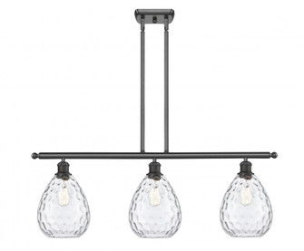 Waverly - 3 Light - 36 inch - Oil Rubbed Bronze - Stem hung - Island Light (3442|516-3I-OB-G372-LED)