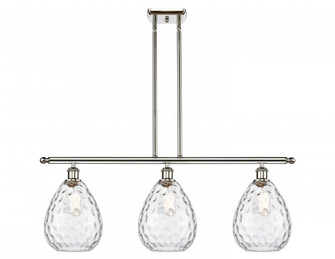 Waverly - 3 Light - 36 inch - Polished Nickel - Stem hung - Island Light (3442|516-3I-PN-G372)