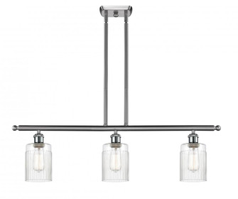 Hadley - 3 Light - 36 inch - Brushed Satin Nickel - Stem hung - Island Light (3442|516-3I-SN-G342)