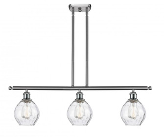 Waverly - 3 Light - 36 inch - Brushed Satin Nickel - Stem hung - Island Light (3442|516-3I-SN-G362)