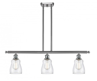 Ellery - 3 Light - 36 inch - Brushed Satin Nickel - Stem hung - Island Light (3442|516-3I-SN-G392-LED)