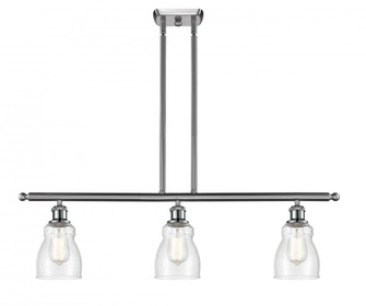 Ellery - 3 Light - 36 inch - Brushed Satin Nickel - Stem hung - Island Light (3442|516-3I-SN-G394)