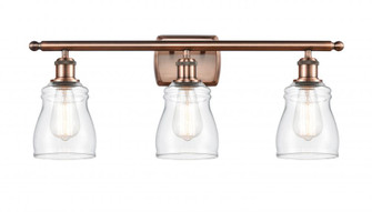 Ellery - 3 Light - 25 inch - Antique Copper - Bath Vanity Light (3442|516-3W-AC-G392)