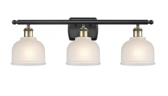 Dayton - 3 Light - 26 inch - Black Antique Brass - Bath Vanity Light (3442|516-3W-BAB-G411)