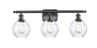 Waverly - 3 Light - 26 inch - Matte Black - Bath Vanity Light (3442|516-3W-BK-G362-LED)