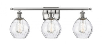Waverly - 3 Light - 26 inch - Brushed Satin Nickel - Bath Vanity Light (3442|516-3W-SN-G362-LED)