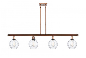 Waverly - 4 Light - 48 inch - Antique Copper - Stem hung - Island Light (3442|516-4I-AC-G362)