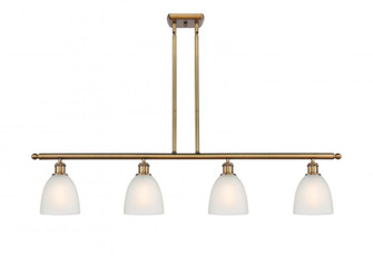 Castile - 4 Light - 48 inch - Brushed Brass - Stem hung - Island Light (3442|516-4I-BB-G381)