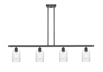 Hadley - 4 Light - 48 inch - Matte Black - Stem hung - Island Light (3442|516-4I-BK-G342-LED)
