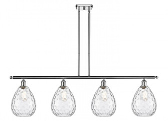 Waverly - 4 Light - 48 inch - Polished Chrome - Stem hung - Island Light (3442|516-4I-PC-G372-LED)