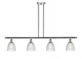 Castile - 4 Light - 48 inch - Polished Chrome - Stem hung - Island Light (3442|516-4I-PC-G382)