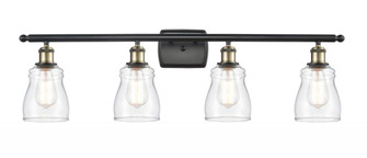 Ellery - 4 Light - 35 inch - Black Antique Brass - Bath Vanity Light (3442|516-4W-BAB-G392)