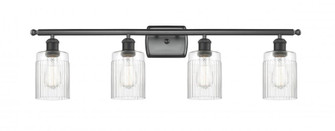 Hadley - 4 Light - 35 inch - Matte Black - Bath Vanity Light (3442|516-4W-BK-G342)