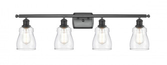 Ellery - 4 Light - 35 inch - Matte Black - Bath Vanity Light (3442|516-4W-BK-G392-LED)