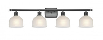 Dayton - 4 Light - 36 inch - Matte Black - Bath Vanity Light (3442|516-4W-BK-G411-LED)