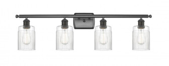 Hadley - 4 Light - 35 inch - Oil Rubbed Bronze - Bath Vanity Light (3442|516-4W-OB-G342-LED)