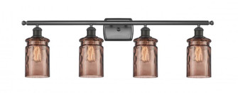 Candor 4 Light Bath Vanity Light (3442|516-4W-OB-G352-TOF)