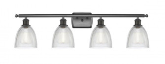 Castile - 4 Light - 36 inch - Oil Rubbed Bronze - Bath Vanity Light (3442|516-4W-OB-G382)