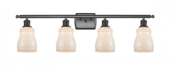 Ellery - 4 Light - 35 inch - Oil Rubbed Bronze - Bath Vanity Light (3442|516-4W-OB-G391-LED)