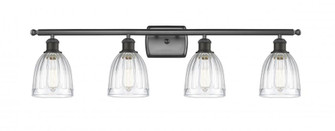 Brookfield - 4 Light - 36 inch - Oil Rubbed Bronze - Bath Vanity Light (3442|516-4W-OB-G442)