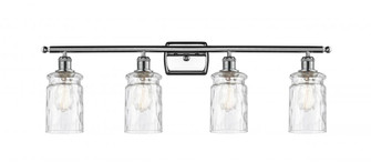 Candor - 4 Light - 35 inch - Polished Chrome - Bath Vanity Light (3442|516-4W-PC-G352-LED)