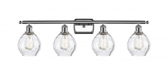 Waverly - 4 Light - 36 inch - Polished Chrome - Bath Vanity Light (3442|516-4W-PC-G362-LED)