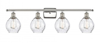 Waverly - 4 Light - 36 inch - Polished Nickel - Bath Vanity Light (3442|516-4W-PN-G362-LED)