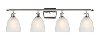 Castile - 4 Light - 36 inch - Polished Nickel - Bath Vanity Light (3442|516-4W-PN-G381)