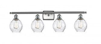 Waverly - 4 Light - 36 inch - Brushed Satin Nickel - Bath Vanity Light (3442|516-4W-SN-G362-LED)