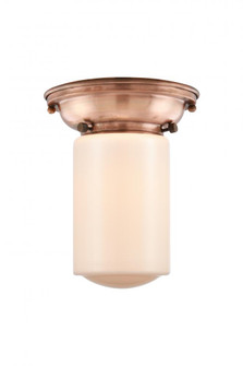Dover - 1 Light - 6 inch - Antique Copper - Flush Mount (3442|623-1F-AC-G311)