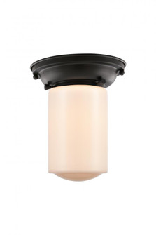 Dover - 1 Light - 6 inch - Matte Black - Flush Mount (3442|623-1F-BK-G311-LED)