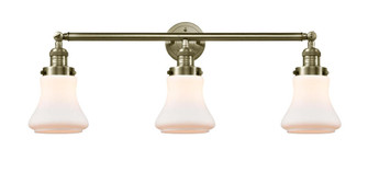 Bellmont - 3 Light - 30 inch - Antique Brass - Bath Vanity Light (3442|205-AB-G191-LED)