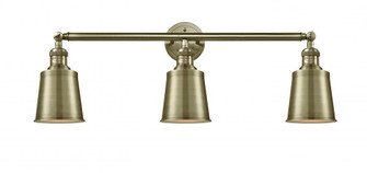 Addison - 3 Light - 32 inch - Antique Brass - Bath Vanity Light (3442|205-AB-M9-AB)